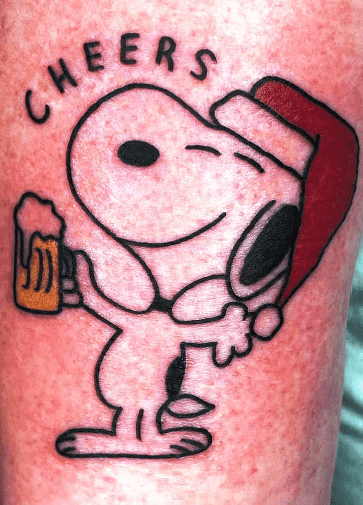 Snoopy Tattoo Photograph