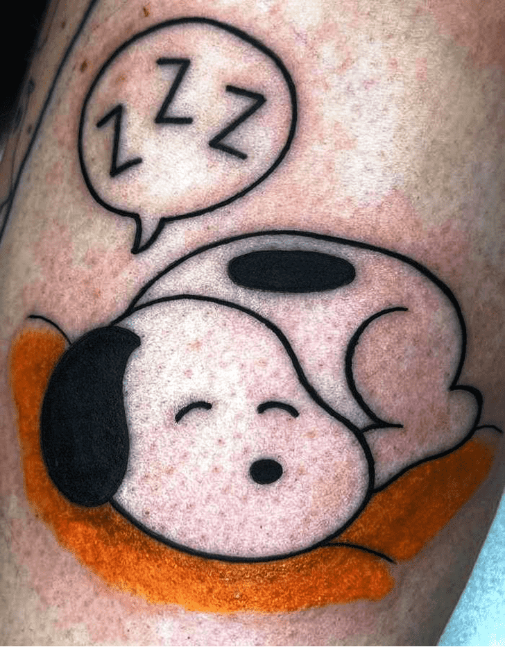 Snoopy Tattoo Snapshot