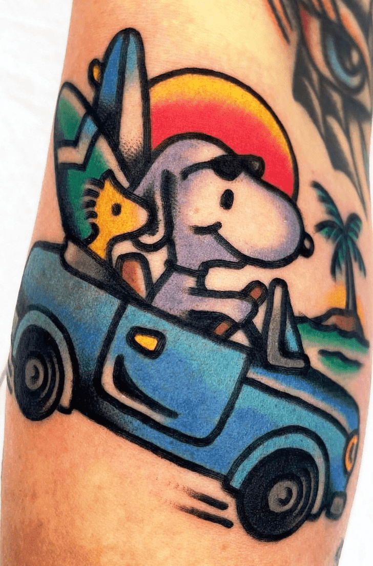 Snoopy Tattoo Photos