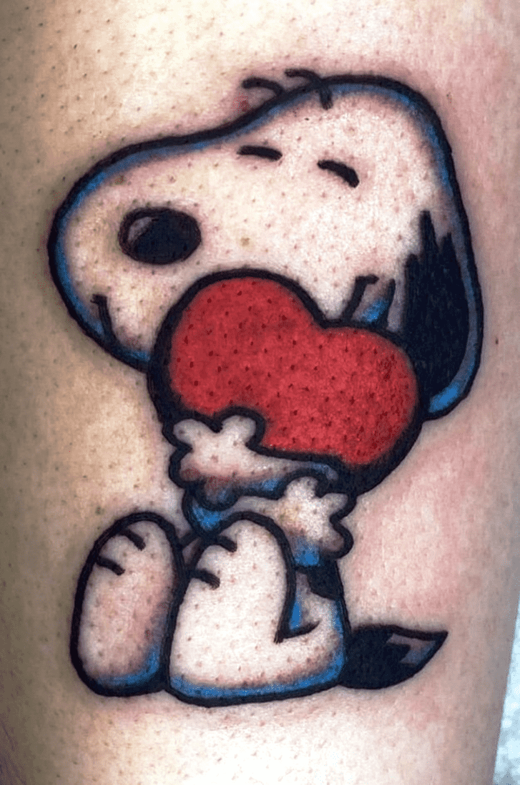 Snoopy Tattoo Figure