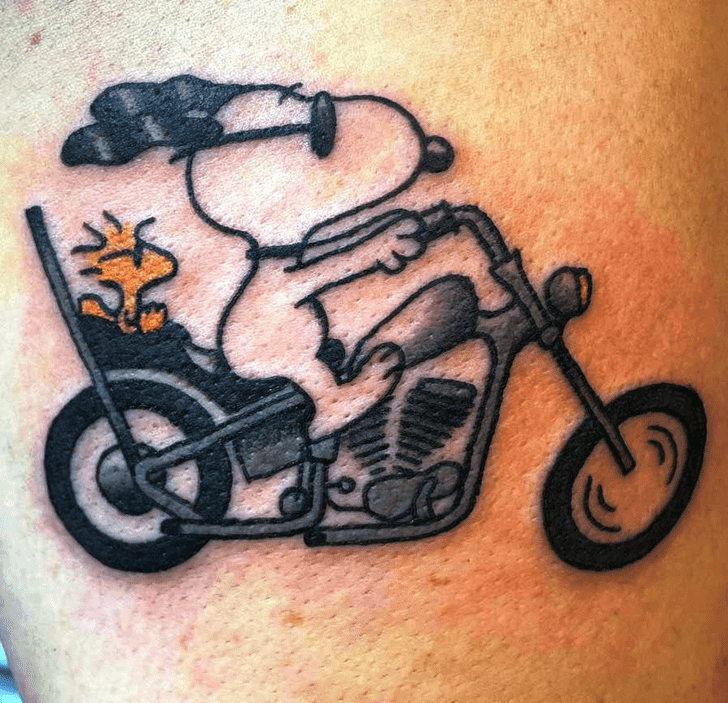 Snoopy Tattoo Photograph