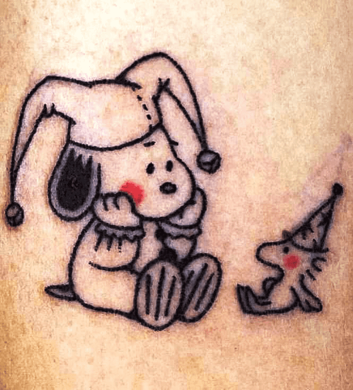 Snoopy Tattoo Ink