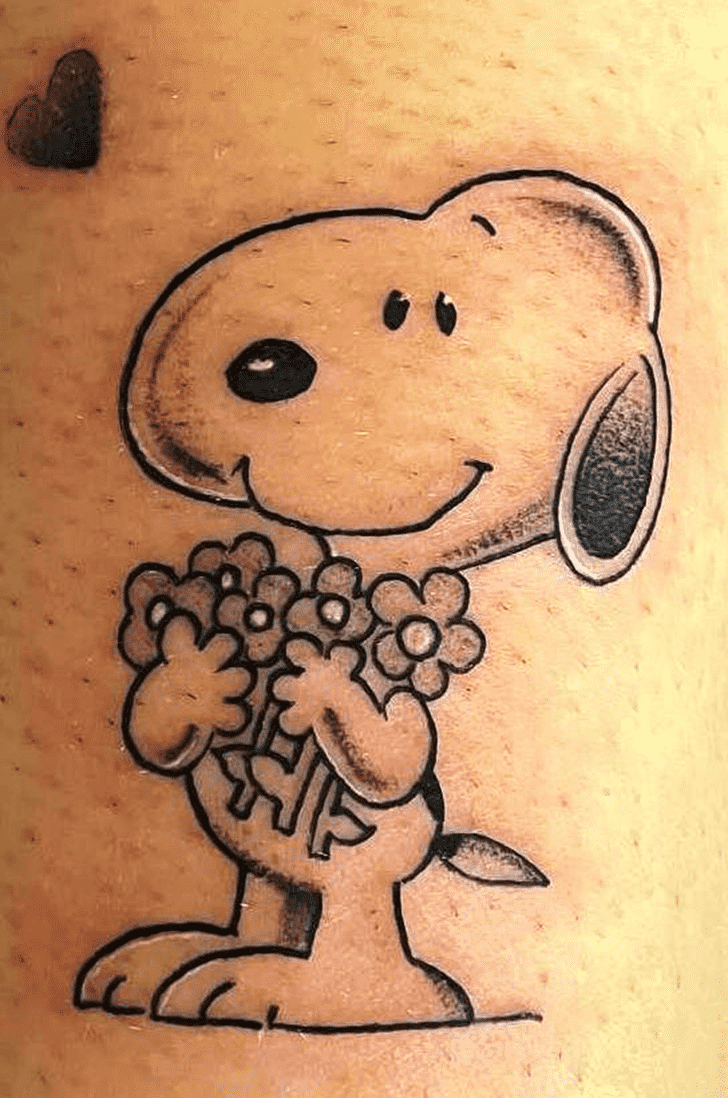 Snoopy Tattoo Shot