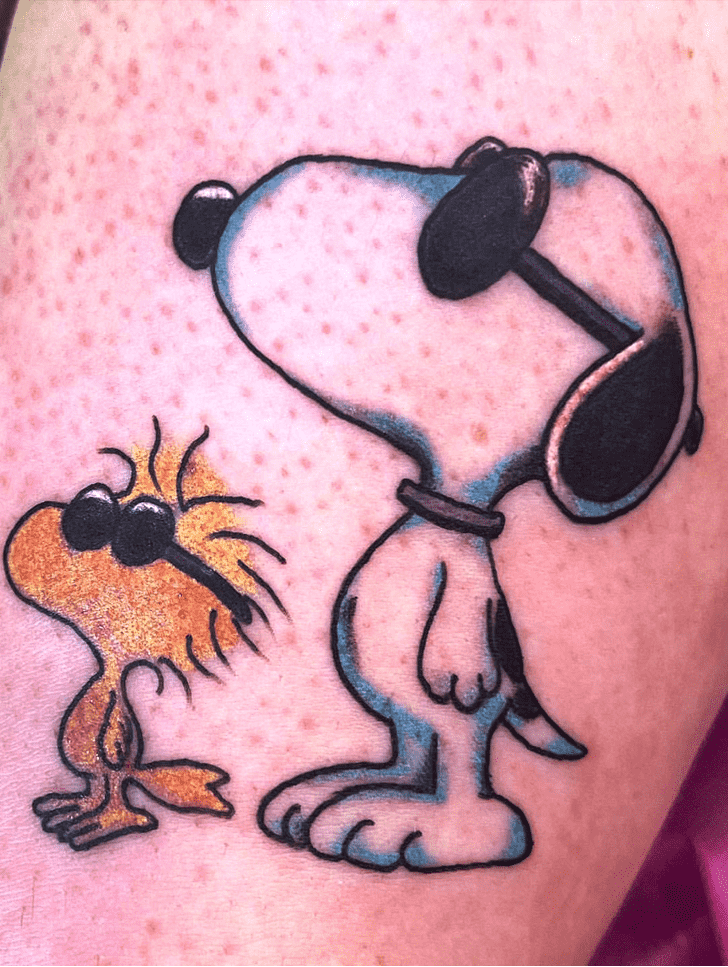 Snoopy Tattoo Snapshot