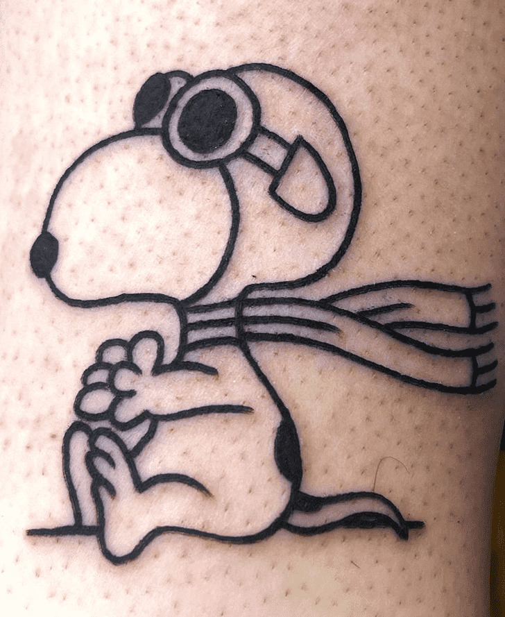 Snoopy Tattoo Design Image