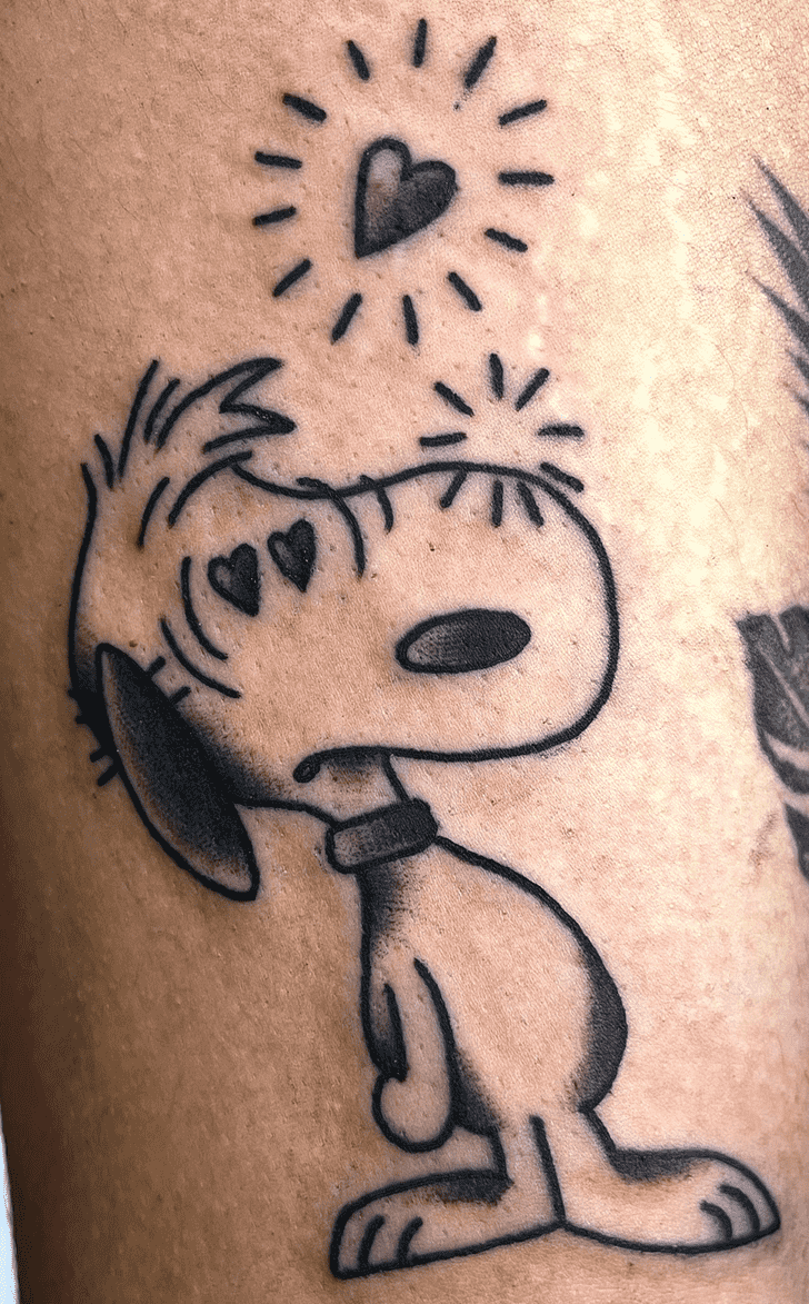 Snoopy Tattoo Photograph