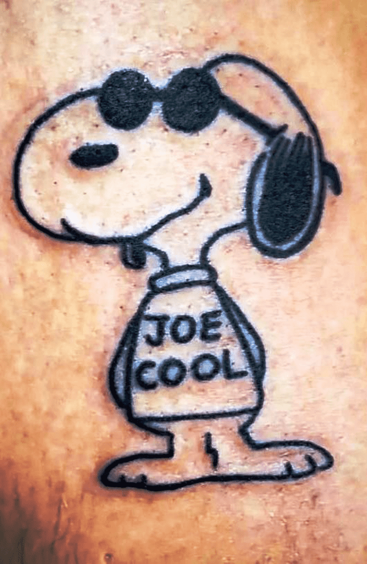 Snoopy Tattoo Portrait