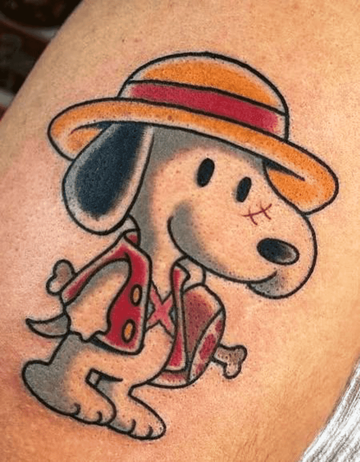 Snoopy Tattoo Snapshot