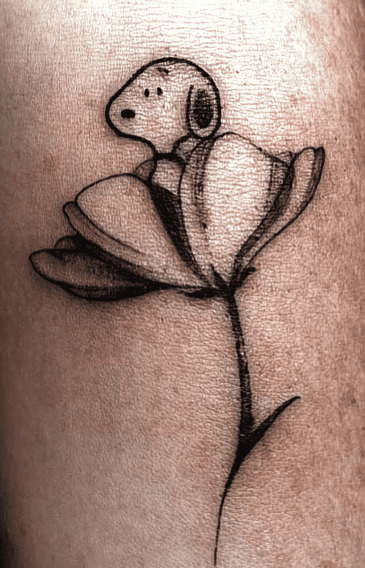 Snoopy Tattoo Design Image