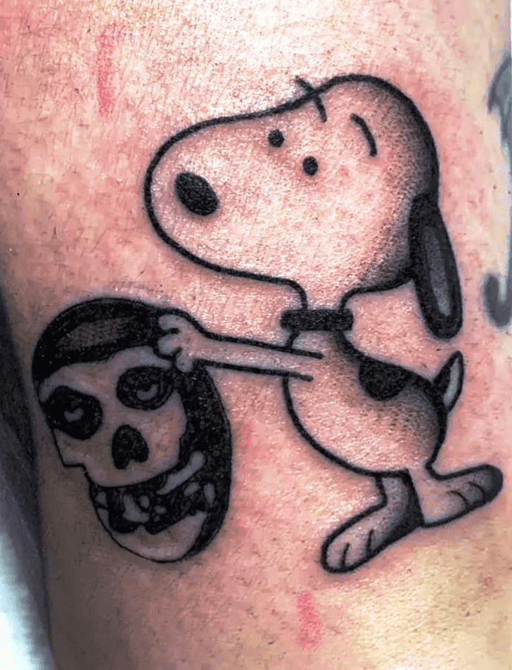 Snoopy Tattoo Photograph