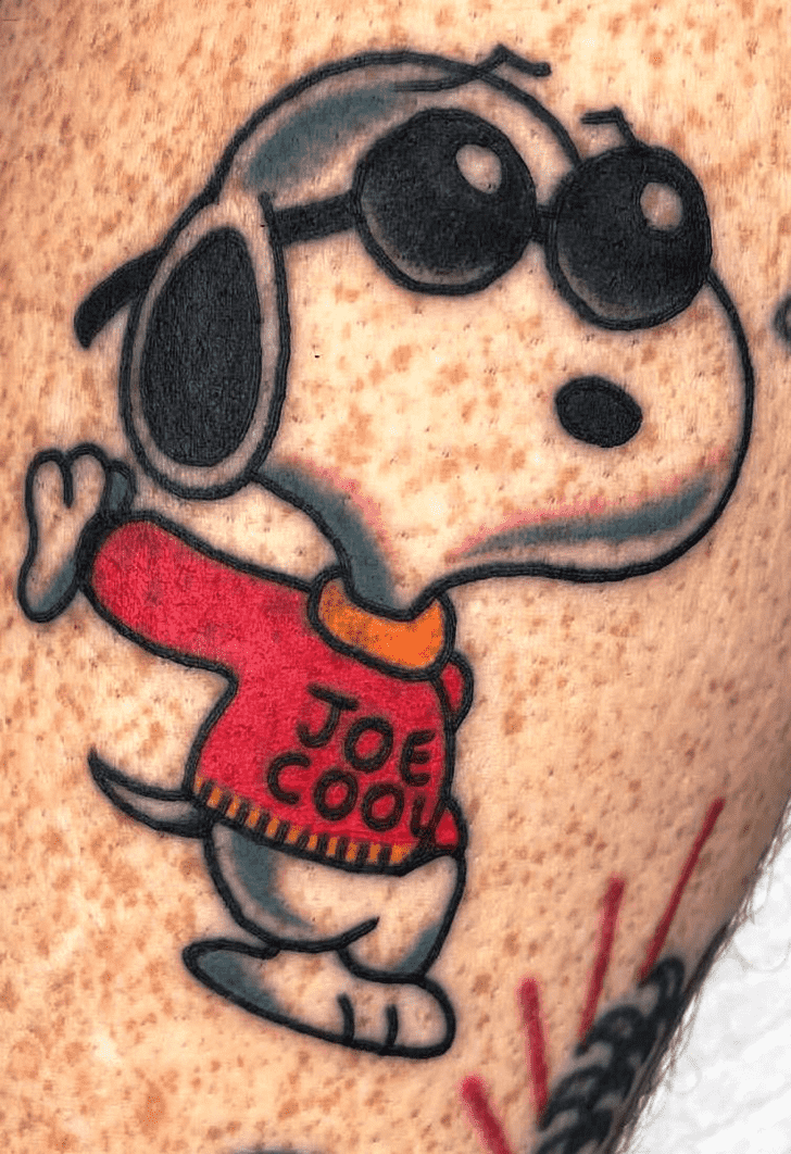 Snoopy Tattoo Portrait