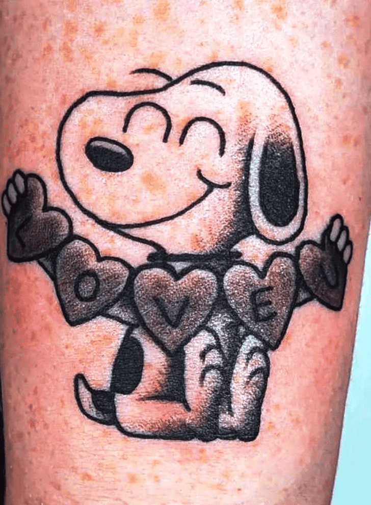 Snoopy Tattoo Design Image