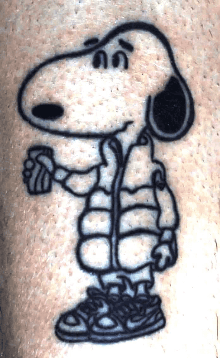 Snoopy Tattoo Photo