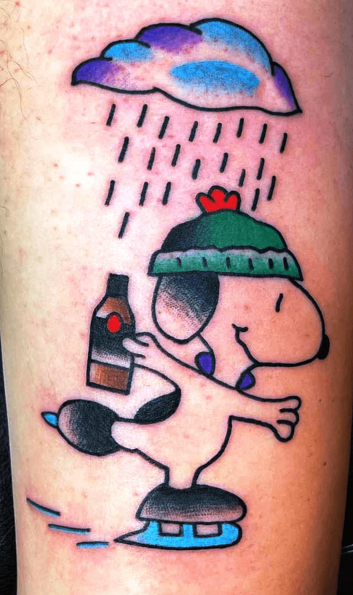 Snoopy Tattoo Photos