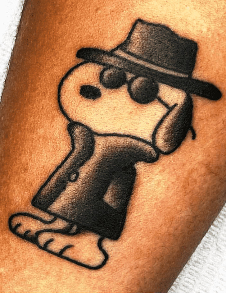 Snoopy Tattoo Portrait