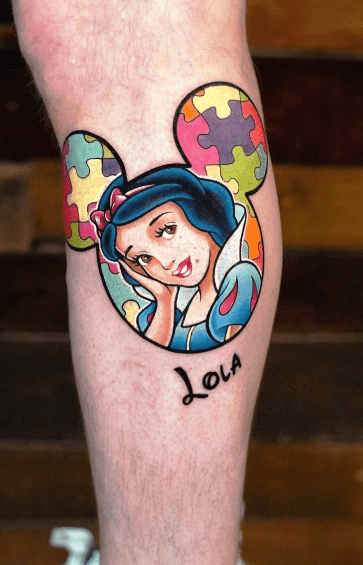 Snow White Tattoo Portrait