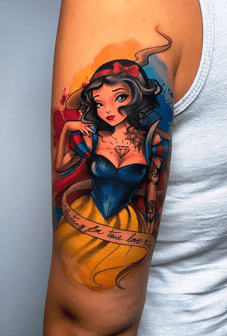 Snow White Tattoo Design Image