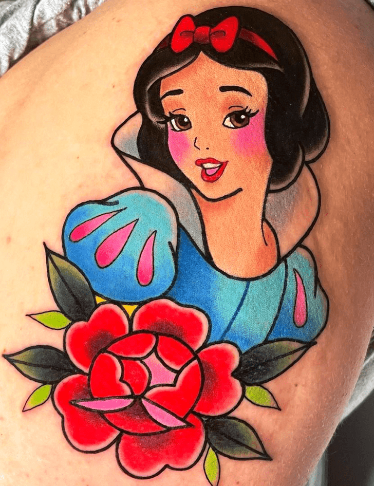 Snow White Tattoo Photograph