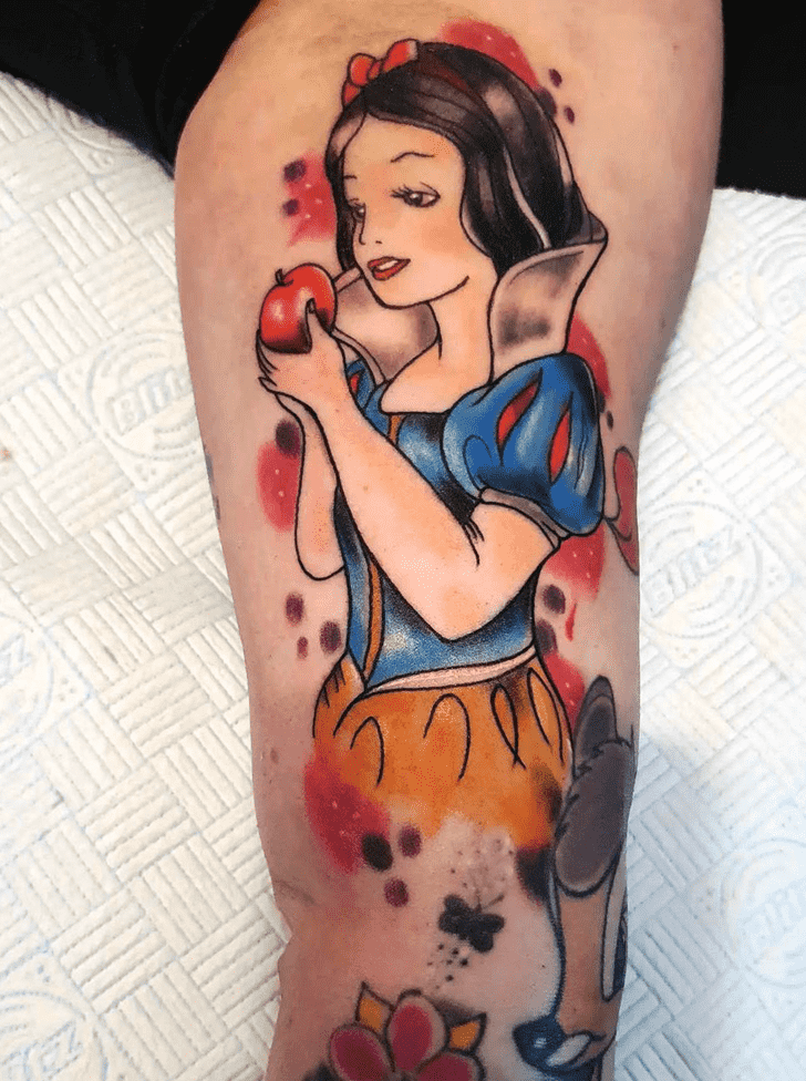 Snow White Tattoo Portrait