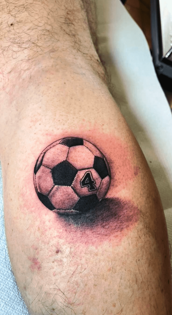 Soccer Tattoo Ink