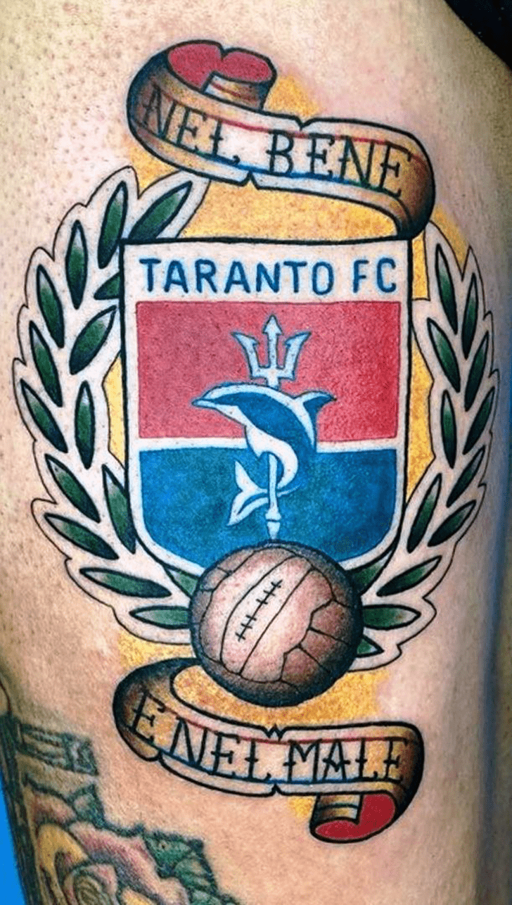 Soccer Tattoo Portrait