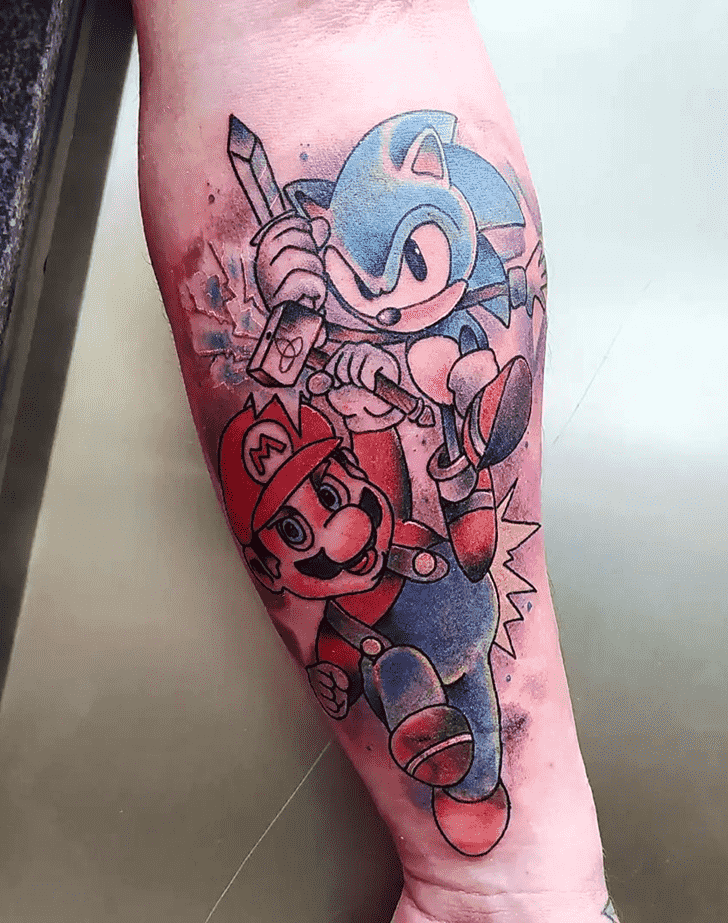 Sonic Tattoo Design Image