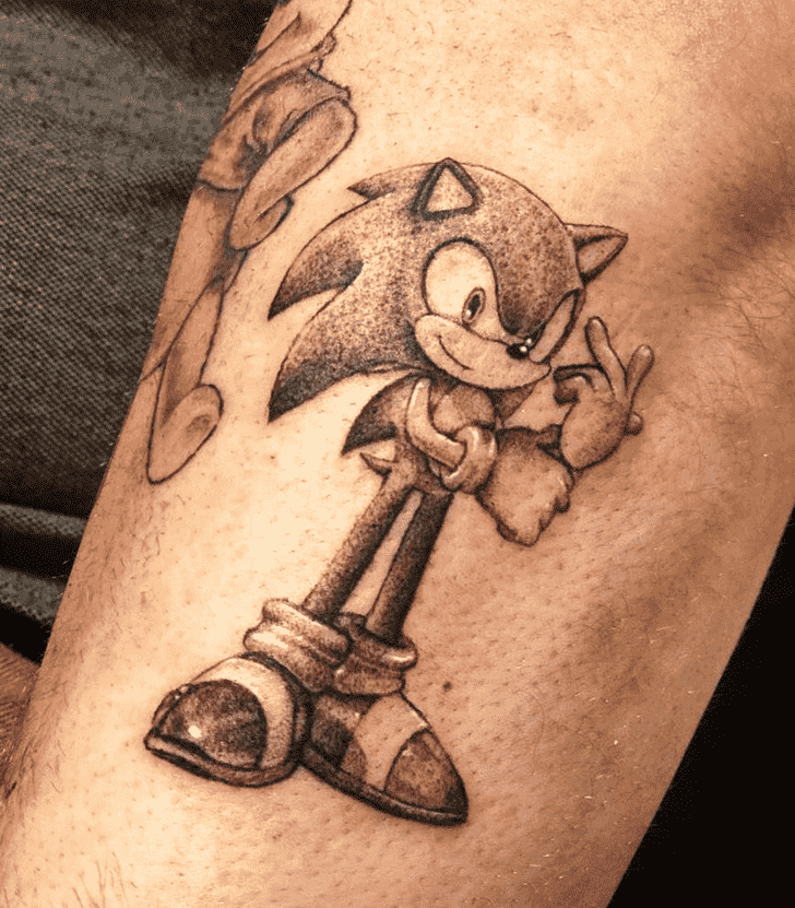 Sonic Tattoo Design Image