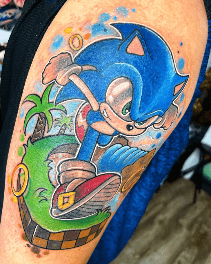 Sonic Tattoo Shot