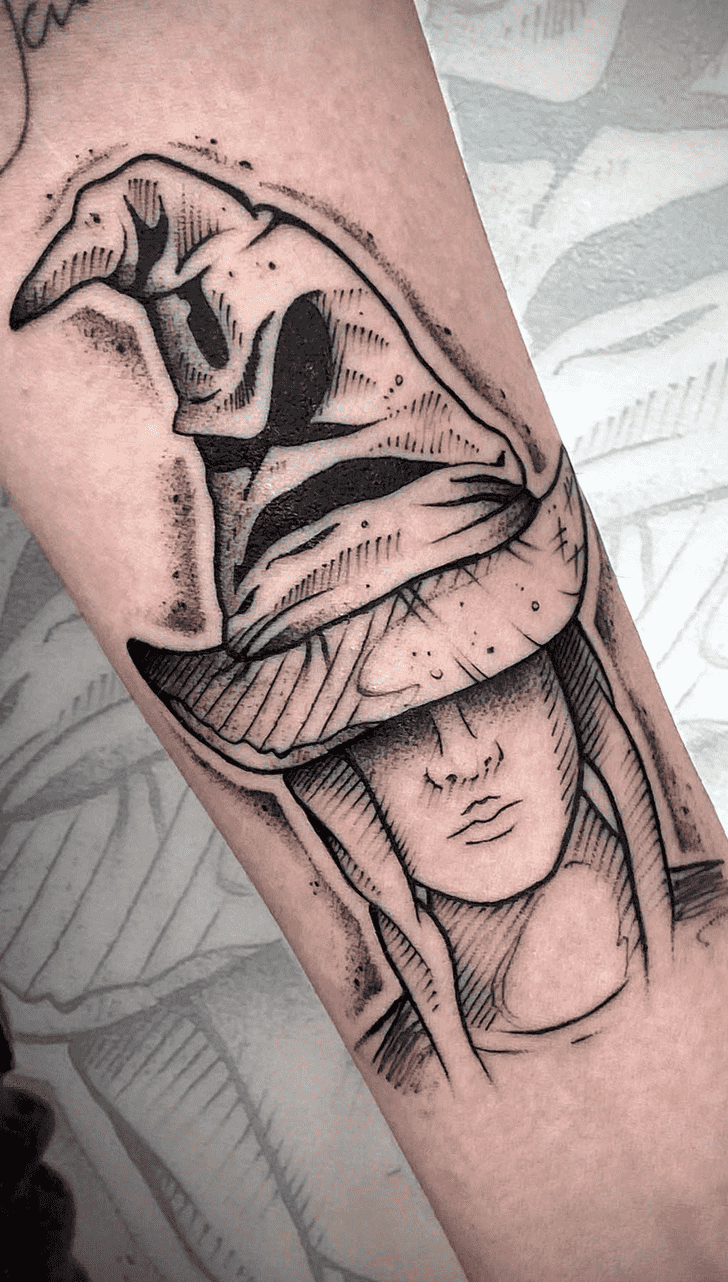 Sorting Hat Tattoo Portrait