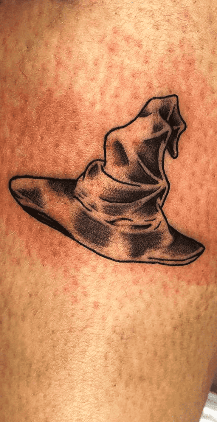 Sorting Hat Tattoo Shot