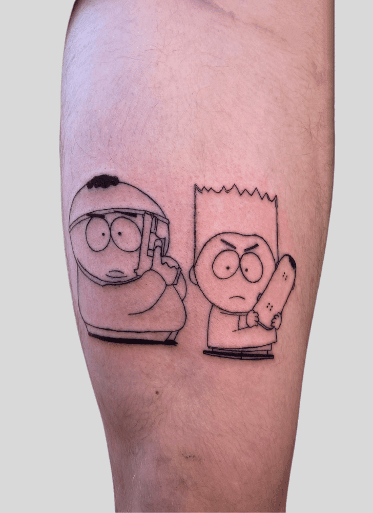 South Park Tattoo Design Image