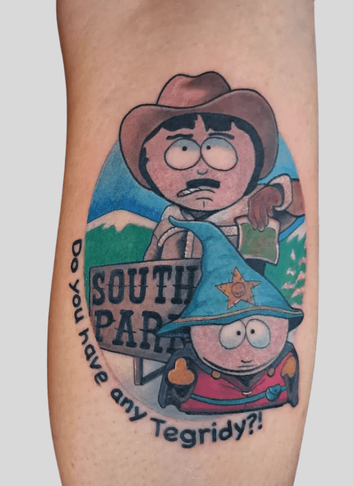 South Park Tattoo Shot