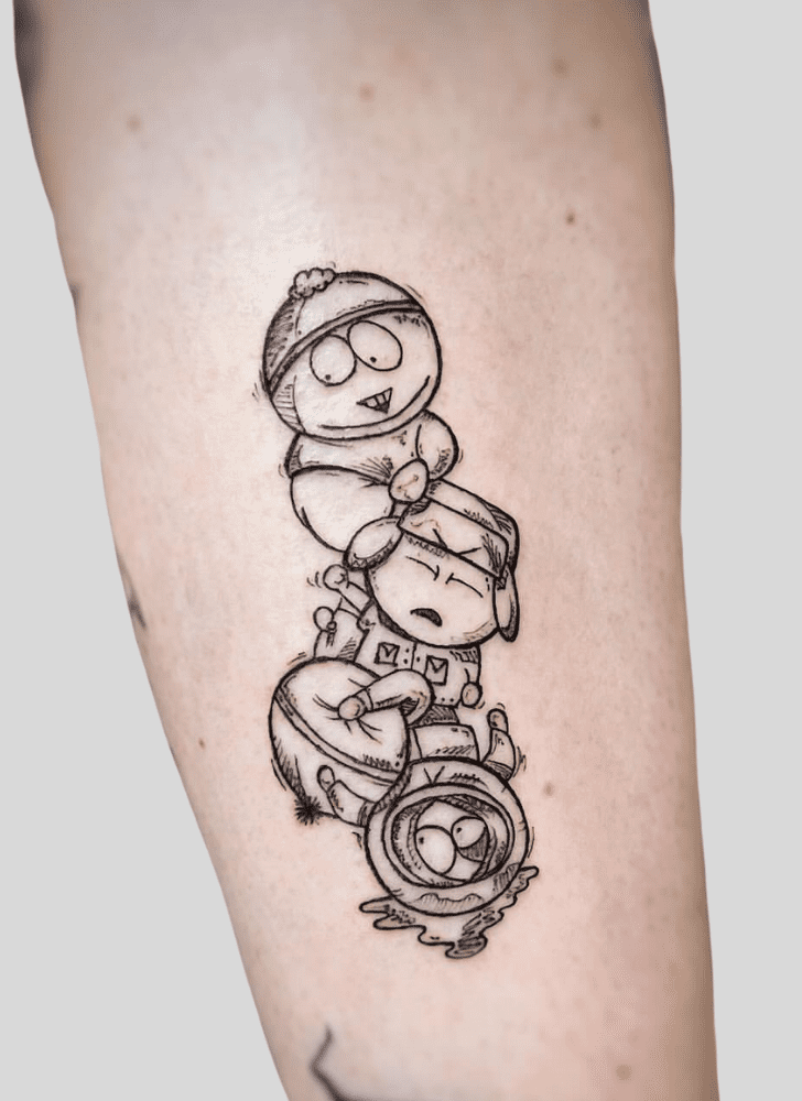 South Park Tattoo Portrait