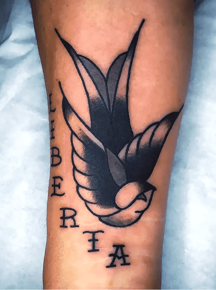 Sparrow Tattoo Photograph