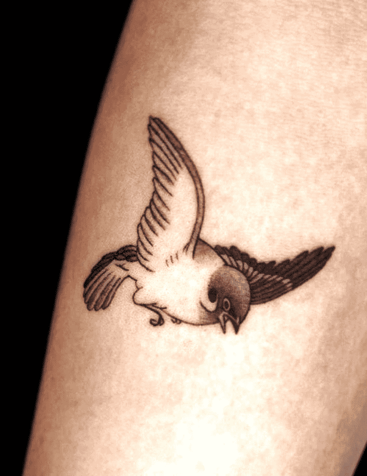 Sparrow Tattoo Ink