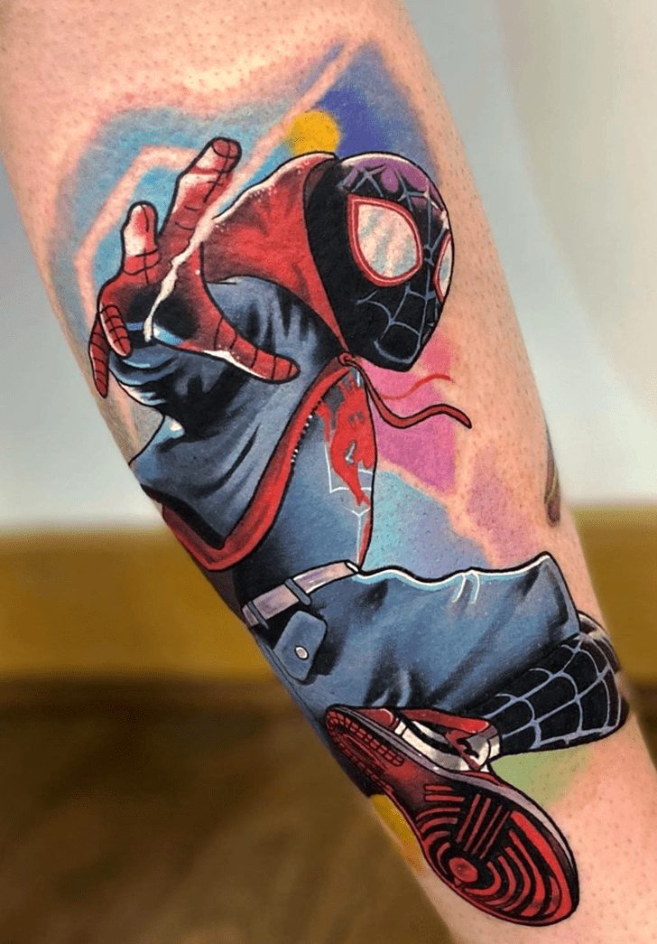 Spider-Verse Tattoo Picture