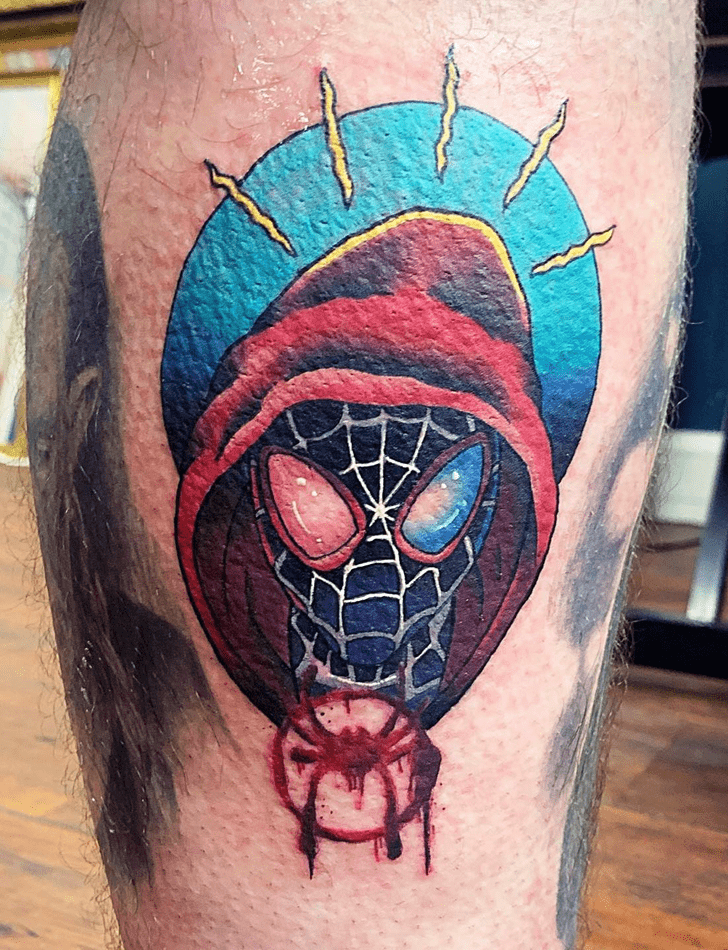 Spider-Verse Tattoo Photograph