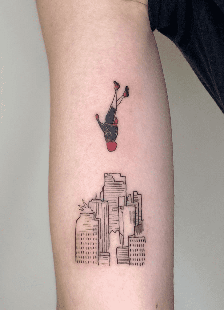 Spider-Verse Tattoo Portrait