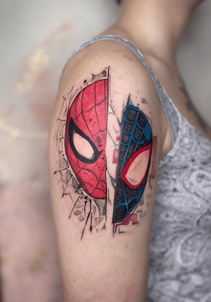 Spider-Verse Tattoo Ink