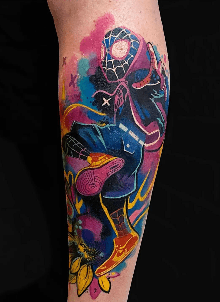 Spider-Verse Tattoo Snapshot