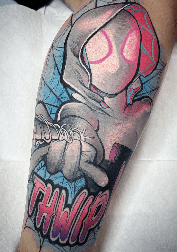 Spider-Verse Tattoo Design Image