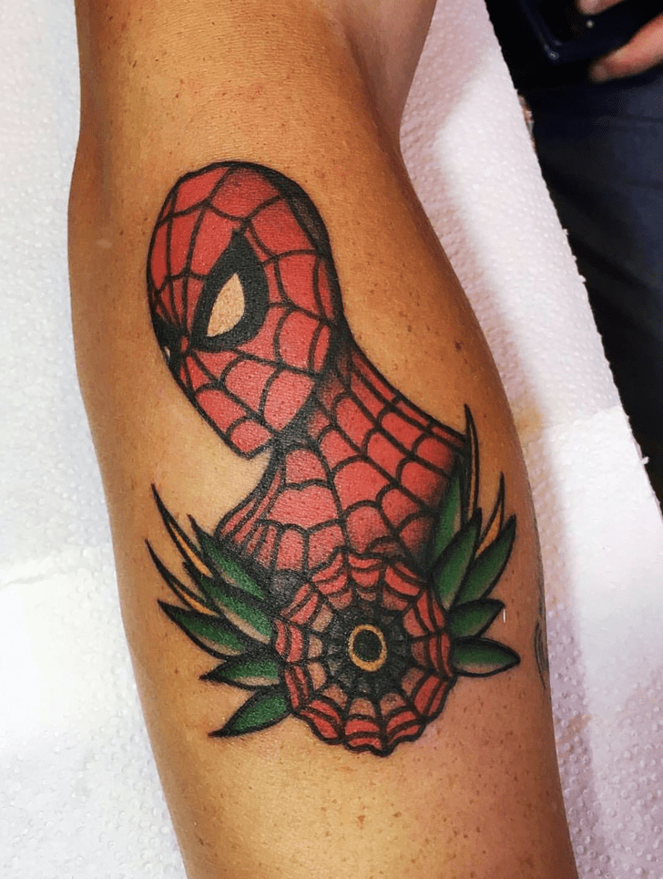 Spider-Verse Tattoo Figure