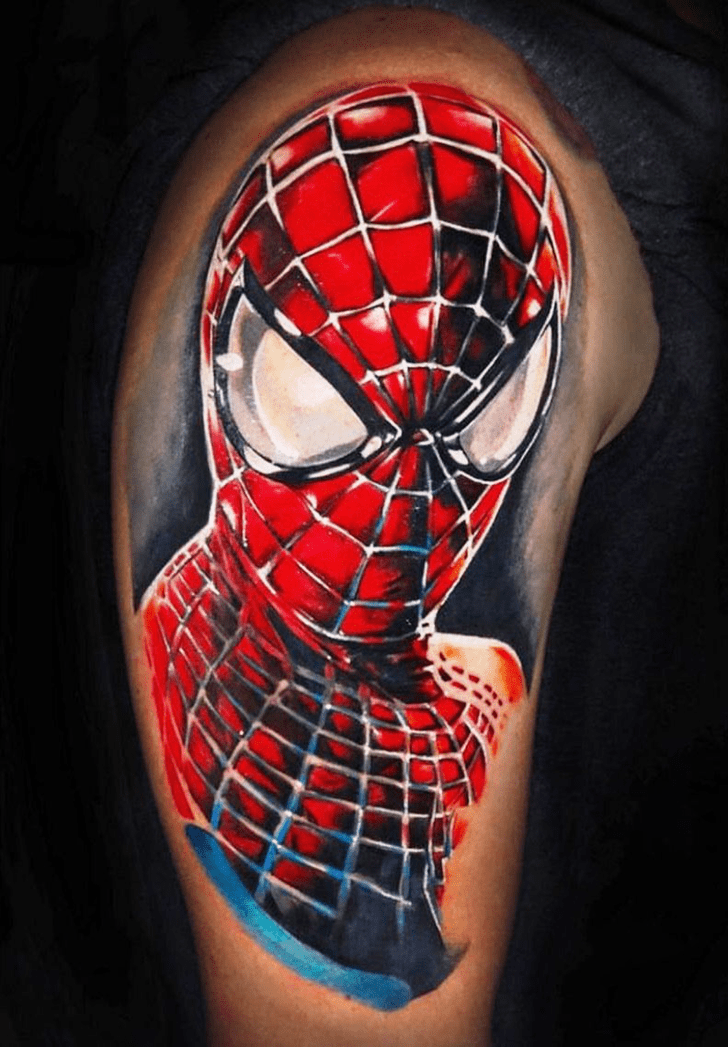 Spider-Verse Tattoo Photograph