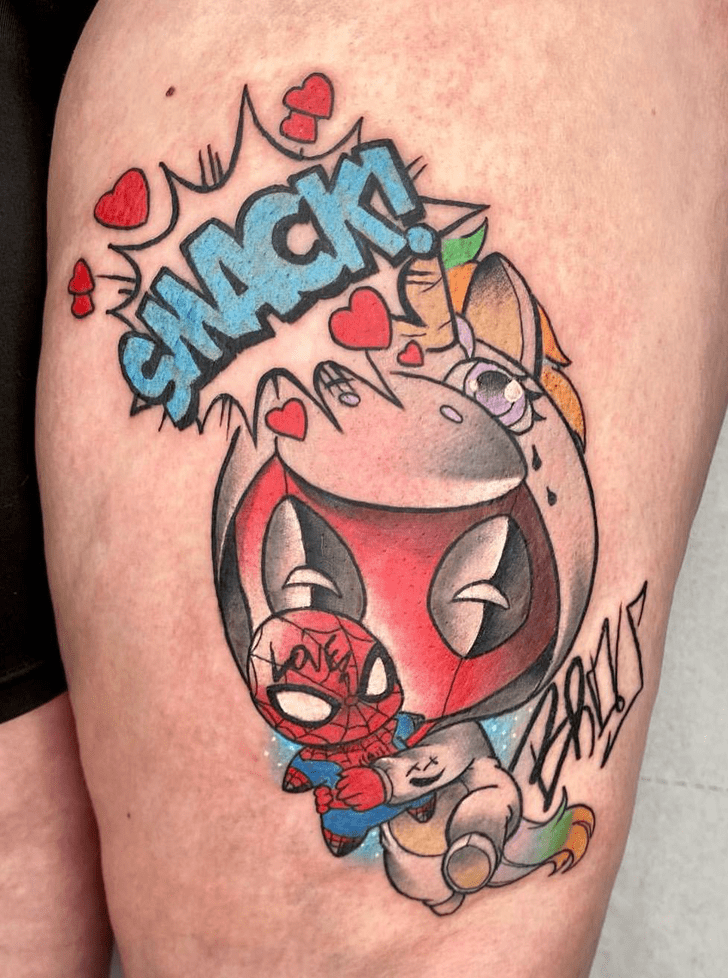 Spider-Verse Tattoo Ink