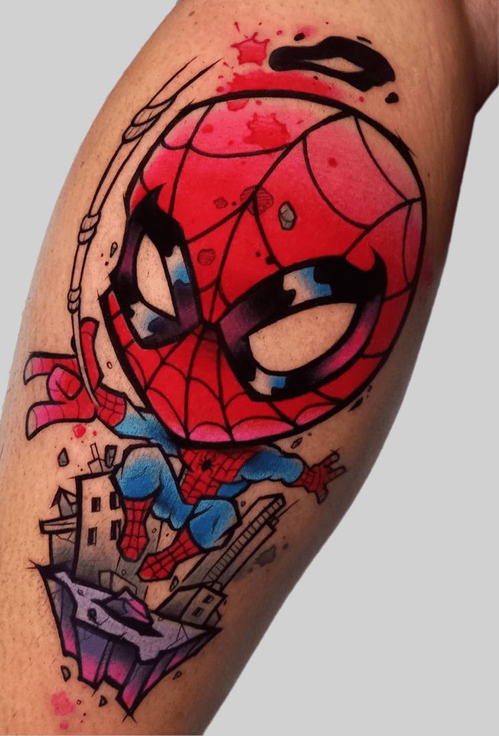 Spider-Verse Tattoo Photo