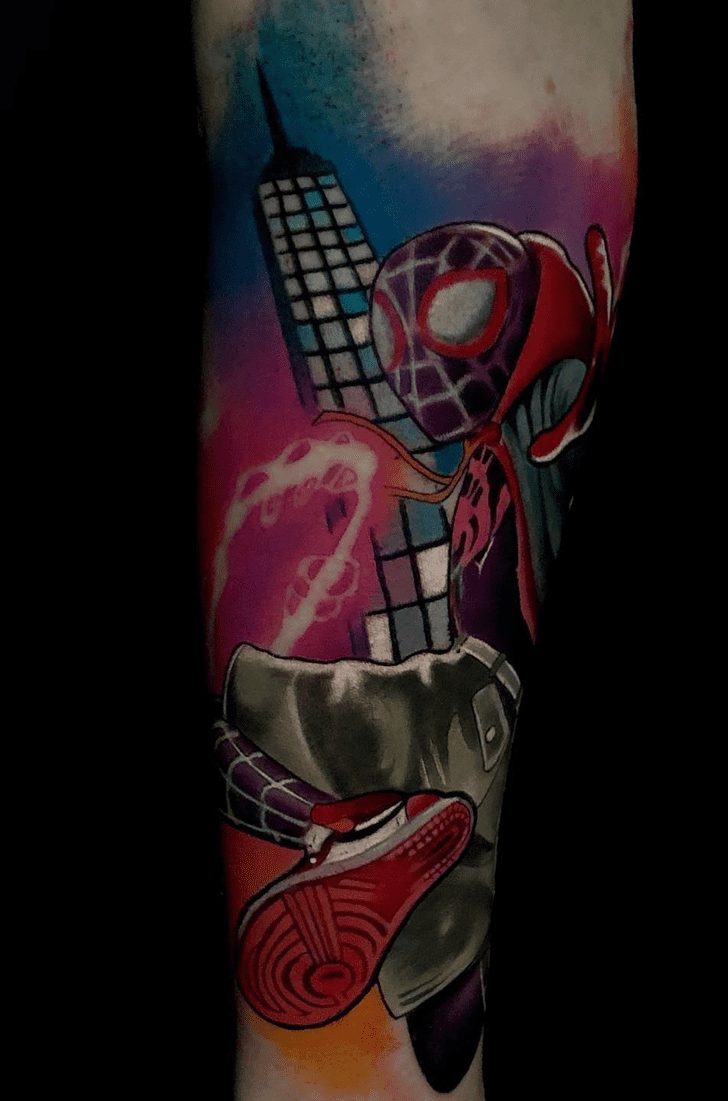 Spider-Verse Tattoo Photo