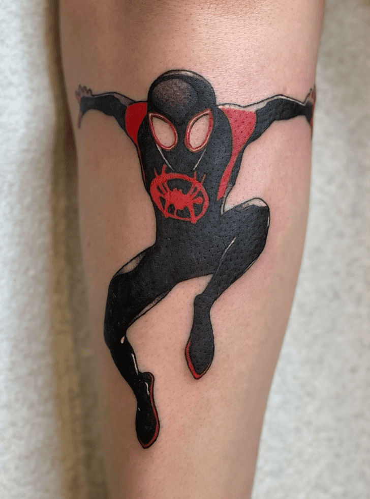 Spider-Verse Tattoo Figure