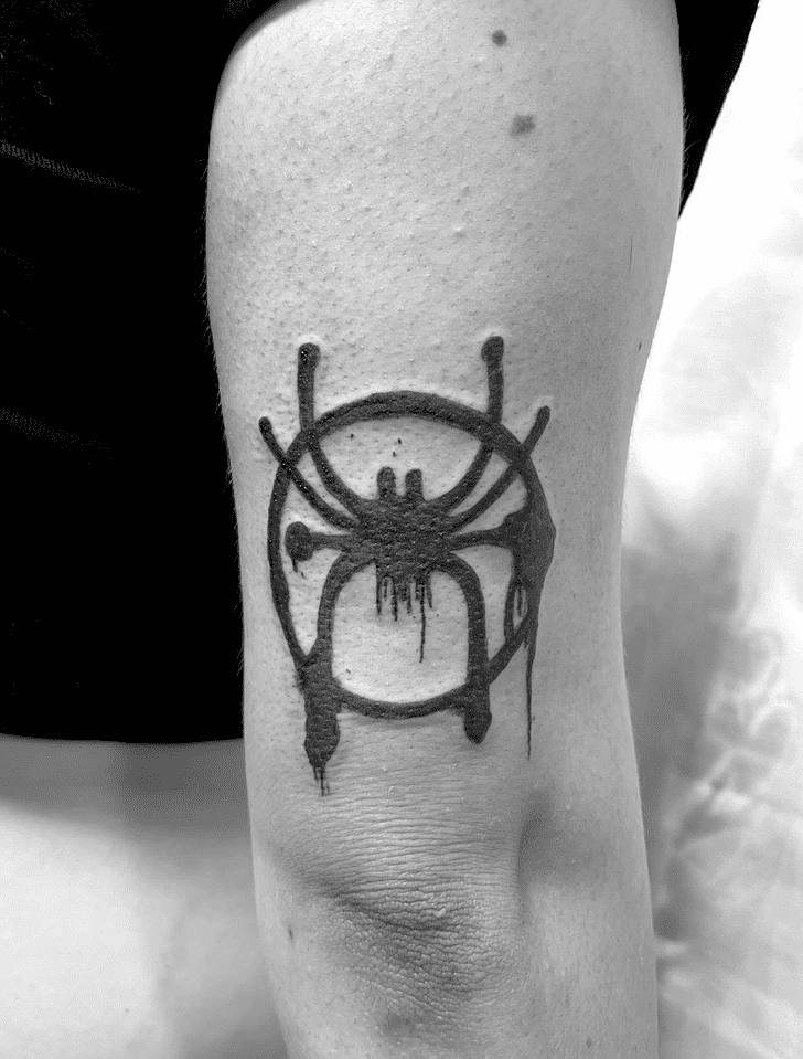 Spider-Verse Tattoo Shot