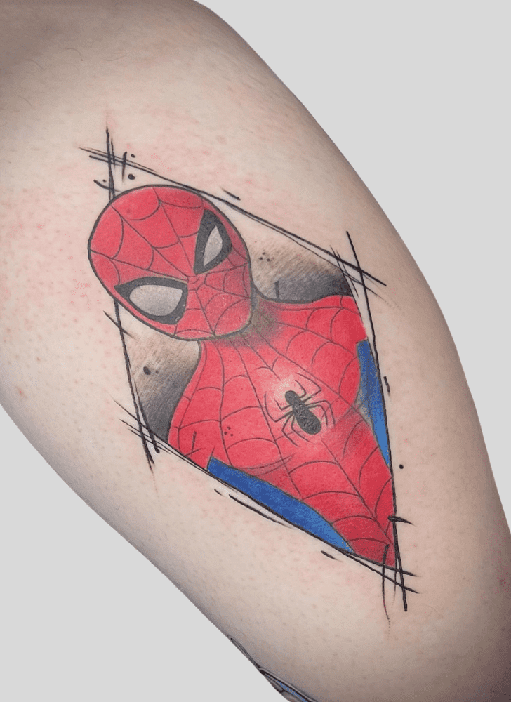 Spiderman Tattoo Photograph