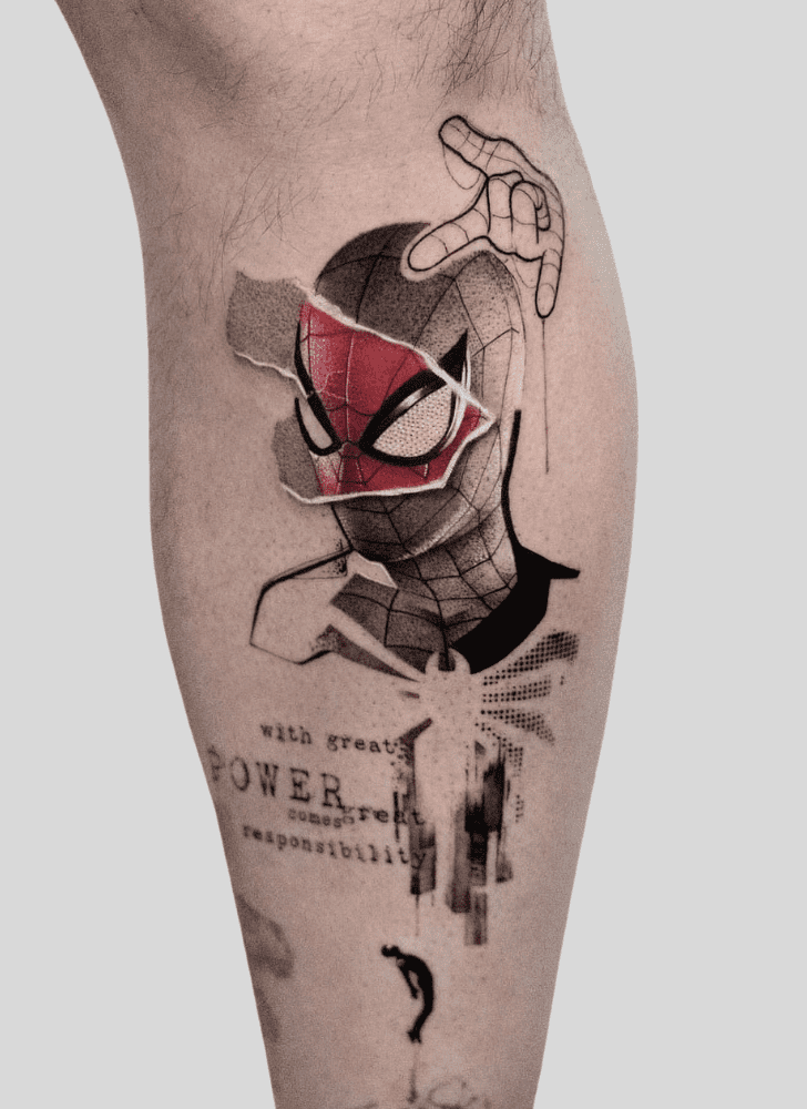 Spiderman Tattoo Photos